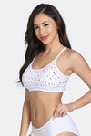 Zivame Double Layered 3/4th Coverage Non Wired Bralette With Removal Cookies (Pack of 2) - Multicolor — thumbnail 8